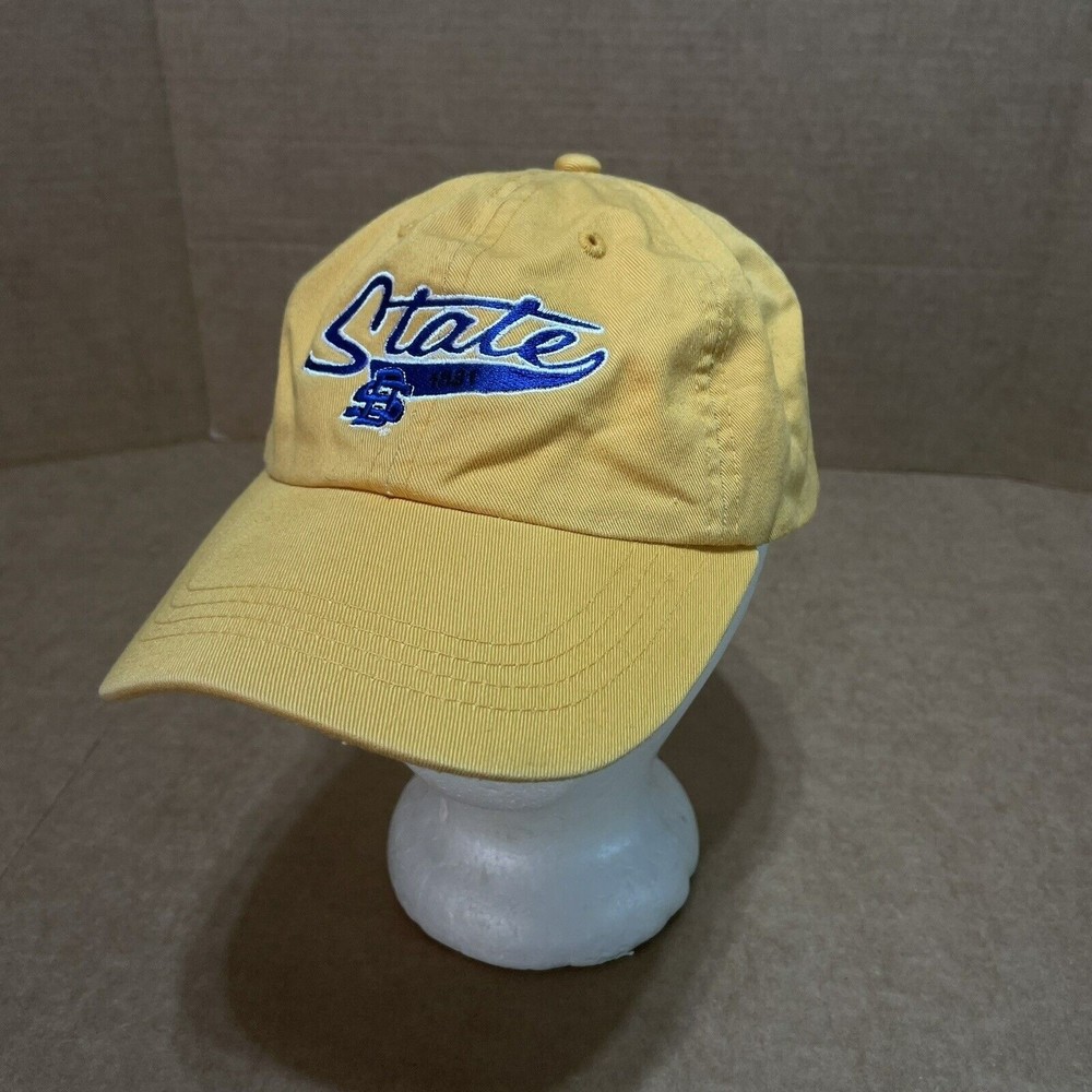 South Dakota State Jackrabbits Hat, Yellow, Adjustable, Titan Cap,
